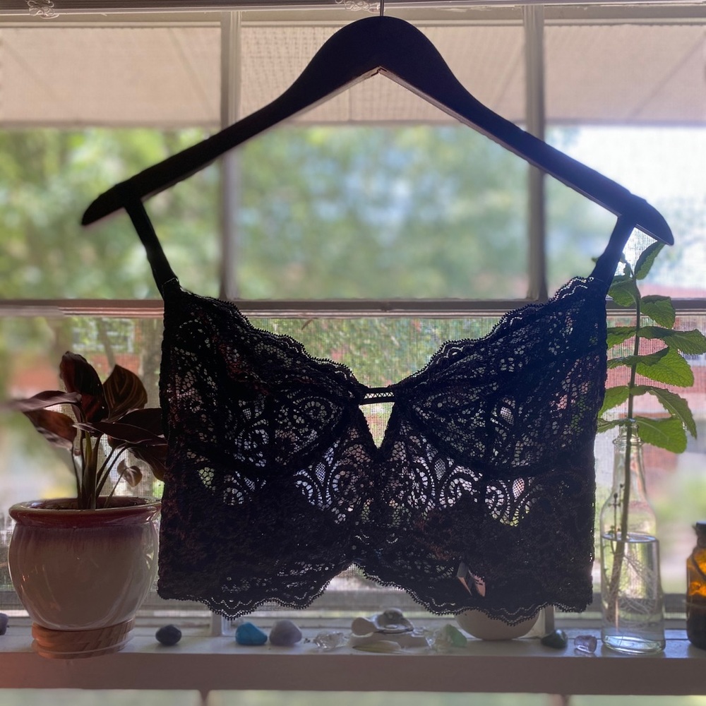 Black Lace Free People Bralet